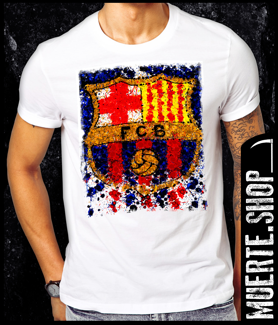 Тениска BARCELONA SPLASH